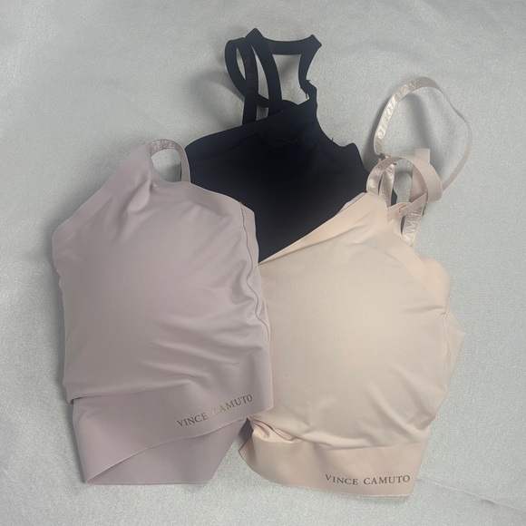 Vince Camuto Women's Bandeau - Black, Pink, Cream - Picture 3 of 5